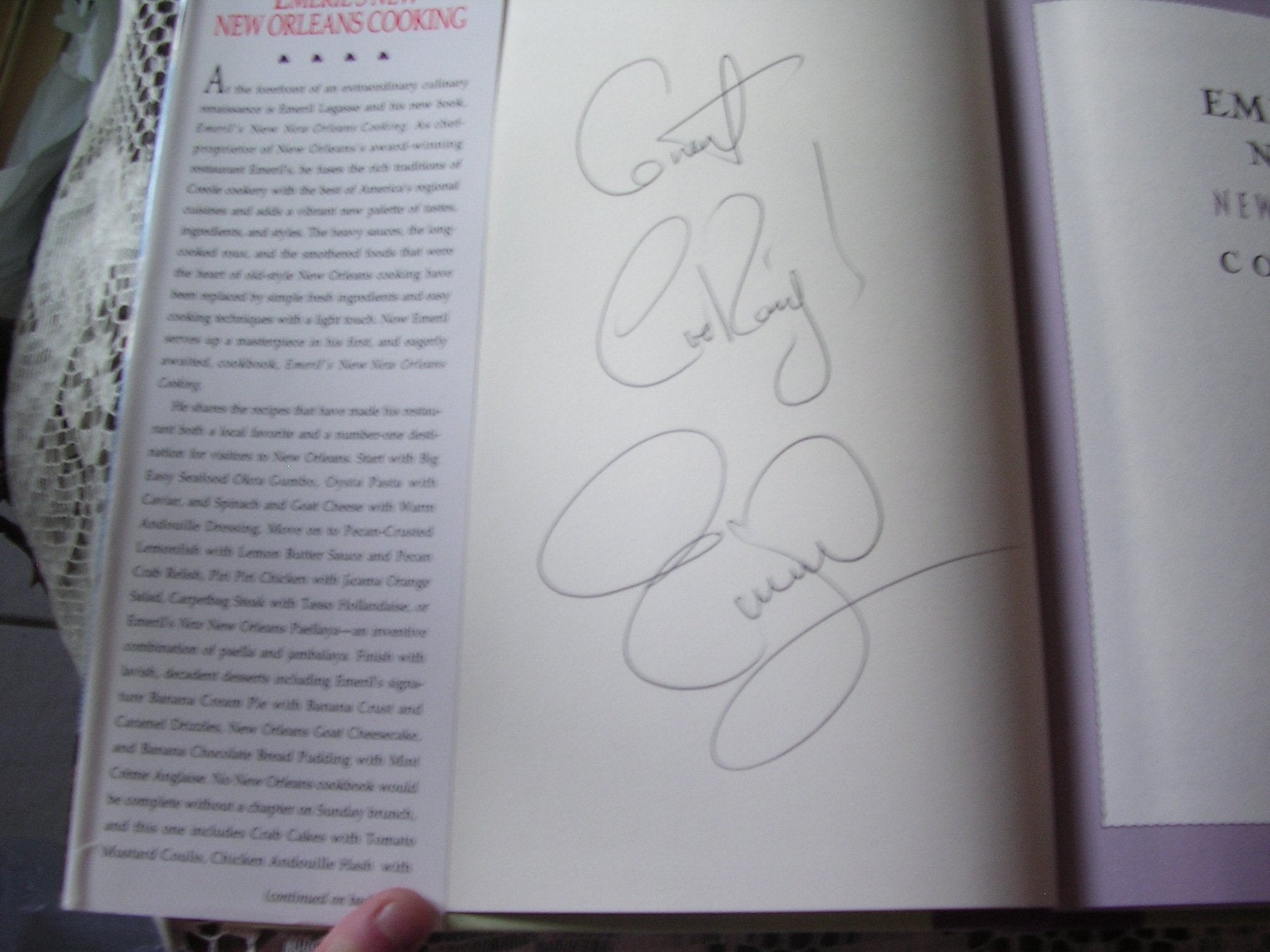 Emeril's New New Orleans Cooking used book depot