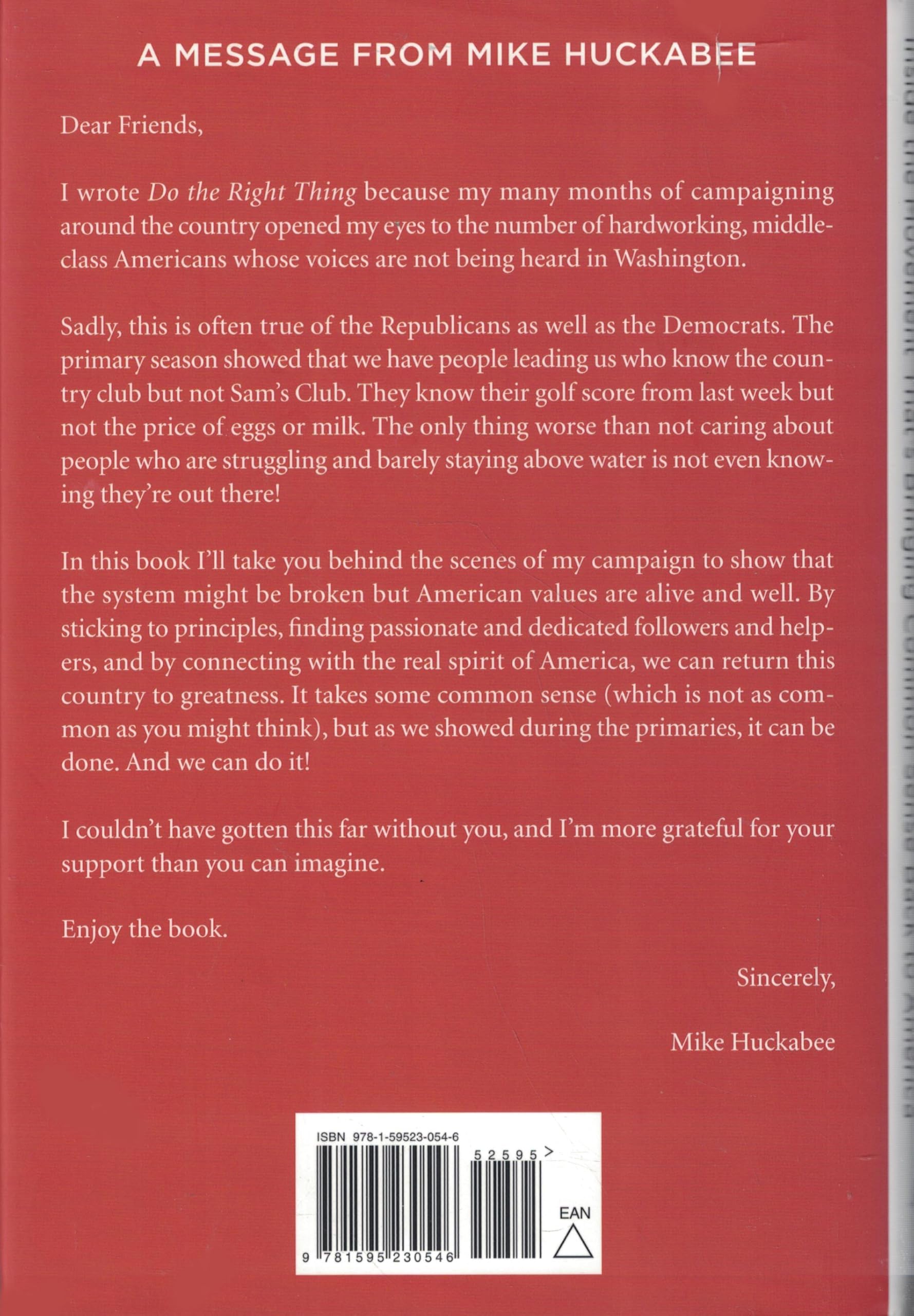 Do the Right Thing: Inside the Movement That's Bringing Common Sense Back to America