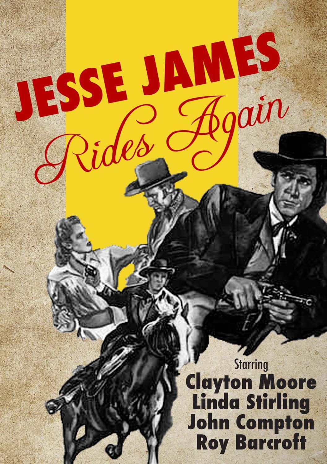 Jesse James Rides Again - 13 chapter movie serial used book depot