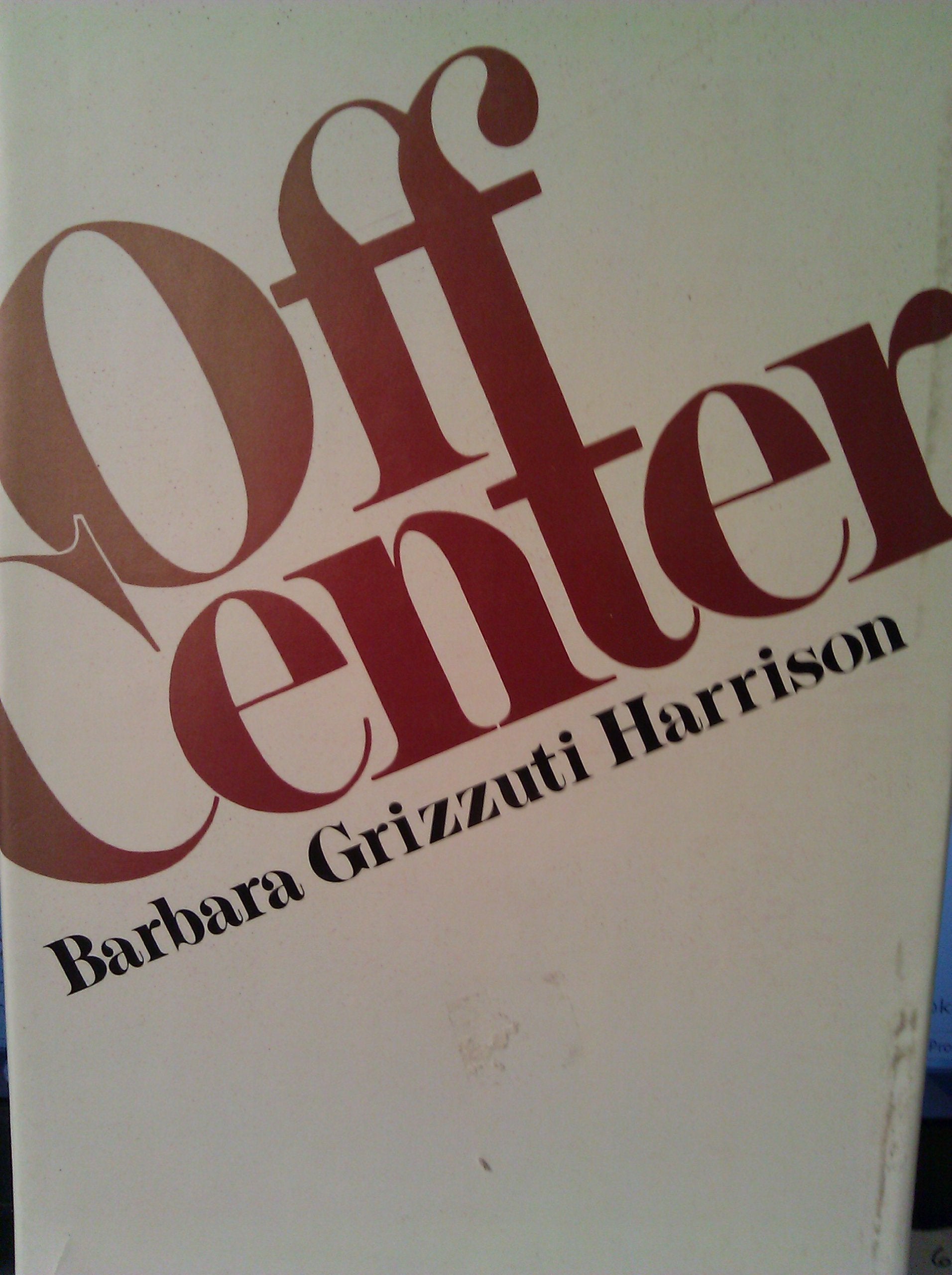 Off Center: Essay used book depot
