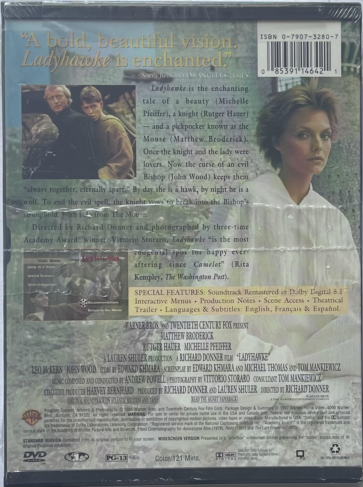 Ladyhawke [DVD] used book depot