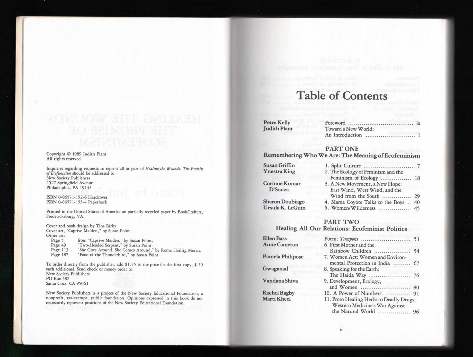 Healing The Wounds: The Promise of Ecofeminism used book depot