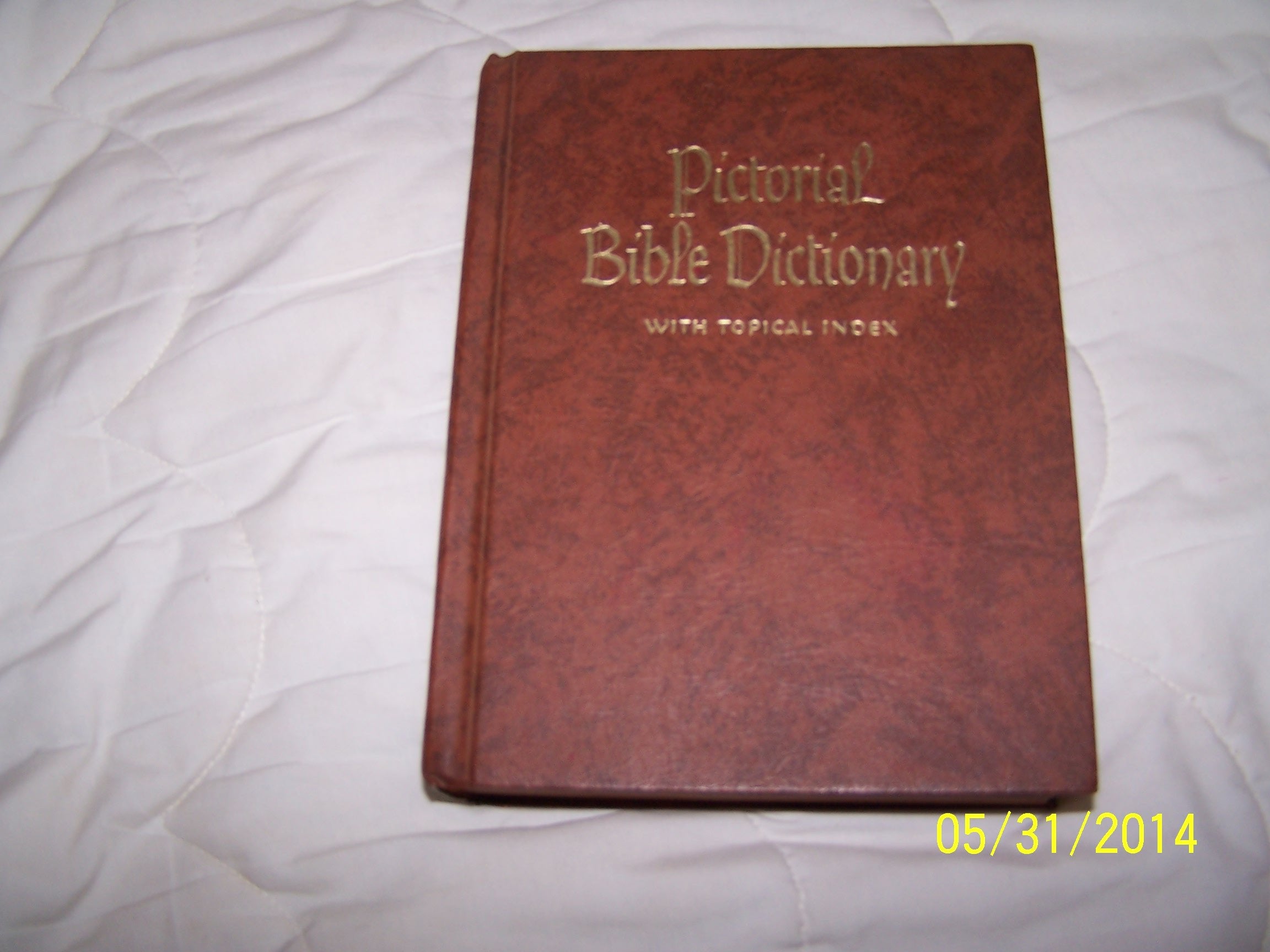 Pictorial Bible Dictionary With Topical Index