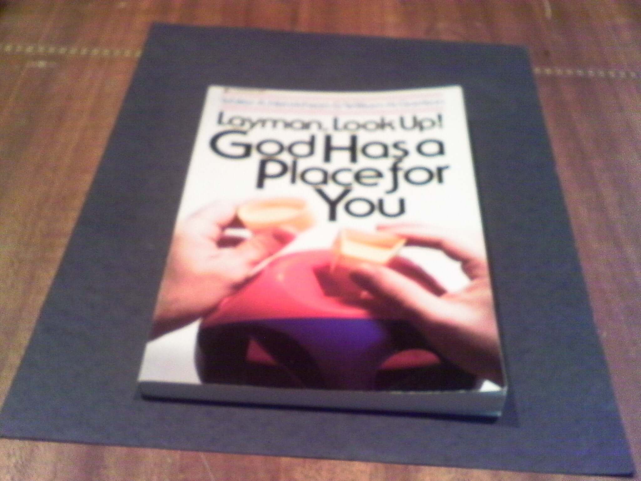 Layman, Look Up! God Has a Place for You used book depot