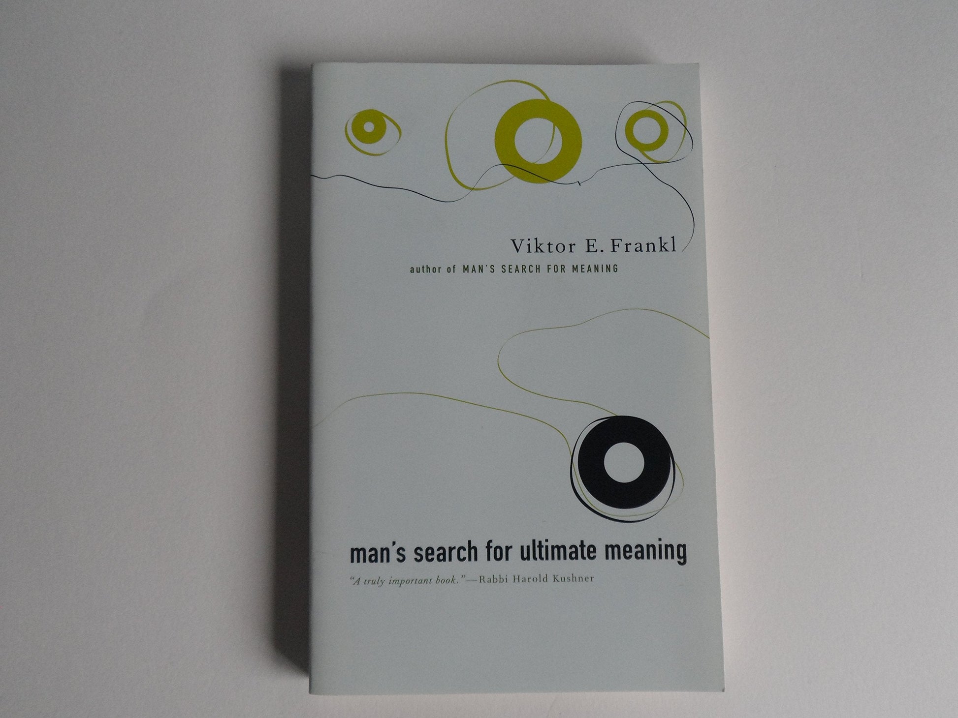 Man's Search For Ultimate Meaning used book depot