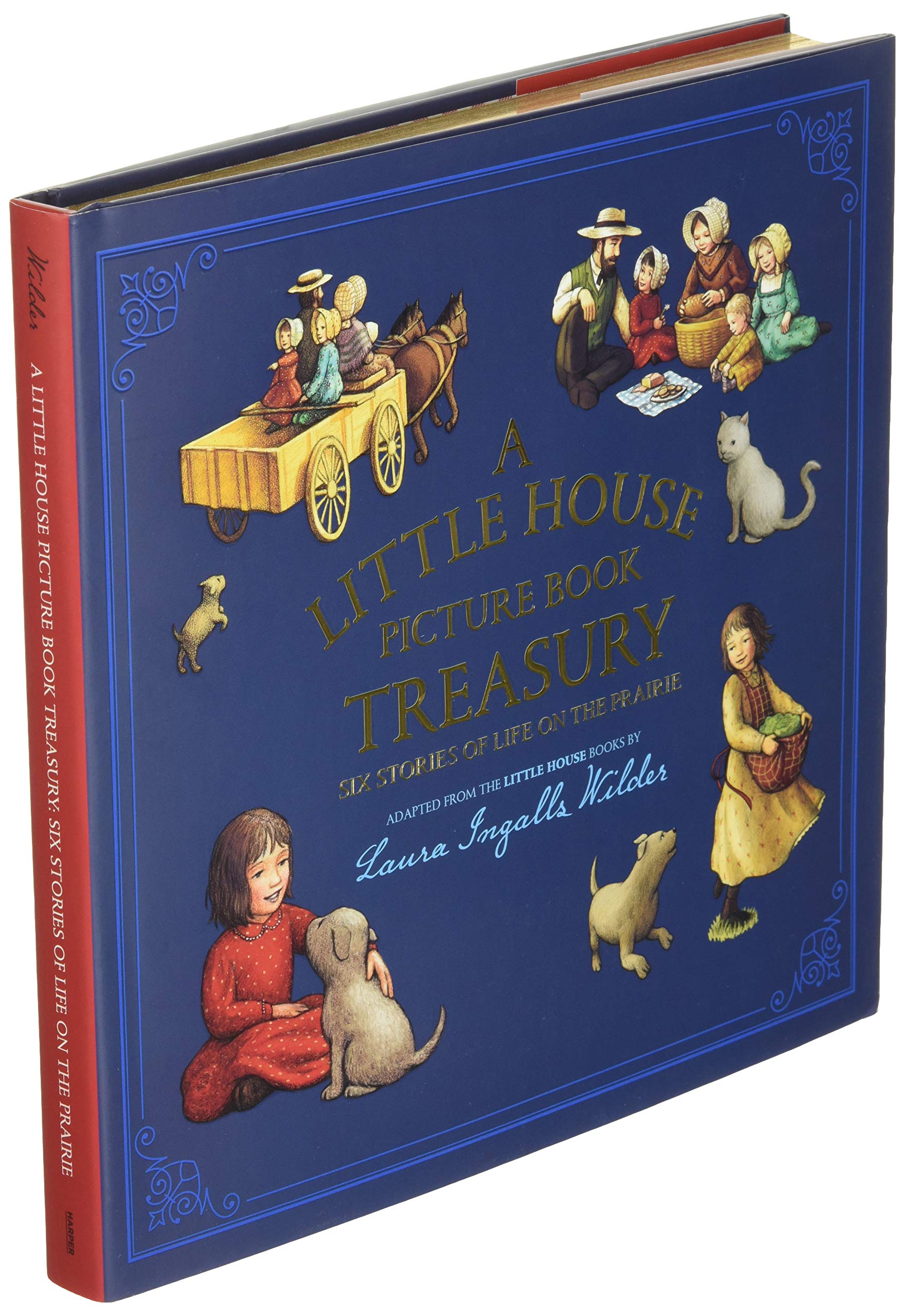 A Little House Picture Book Treasury: Six Stories of Life on the Prairie used book depot