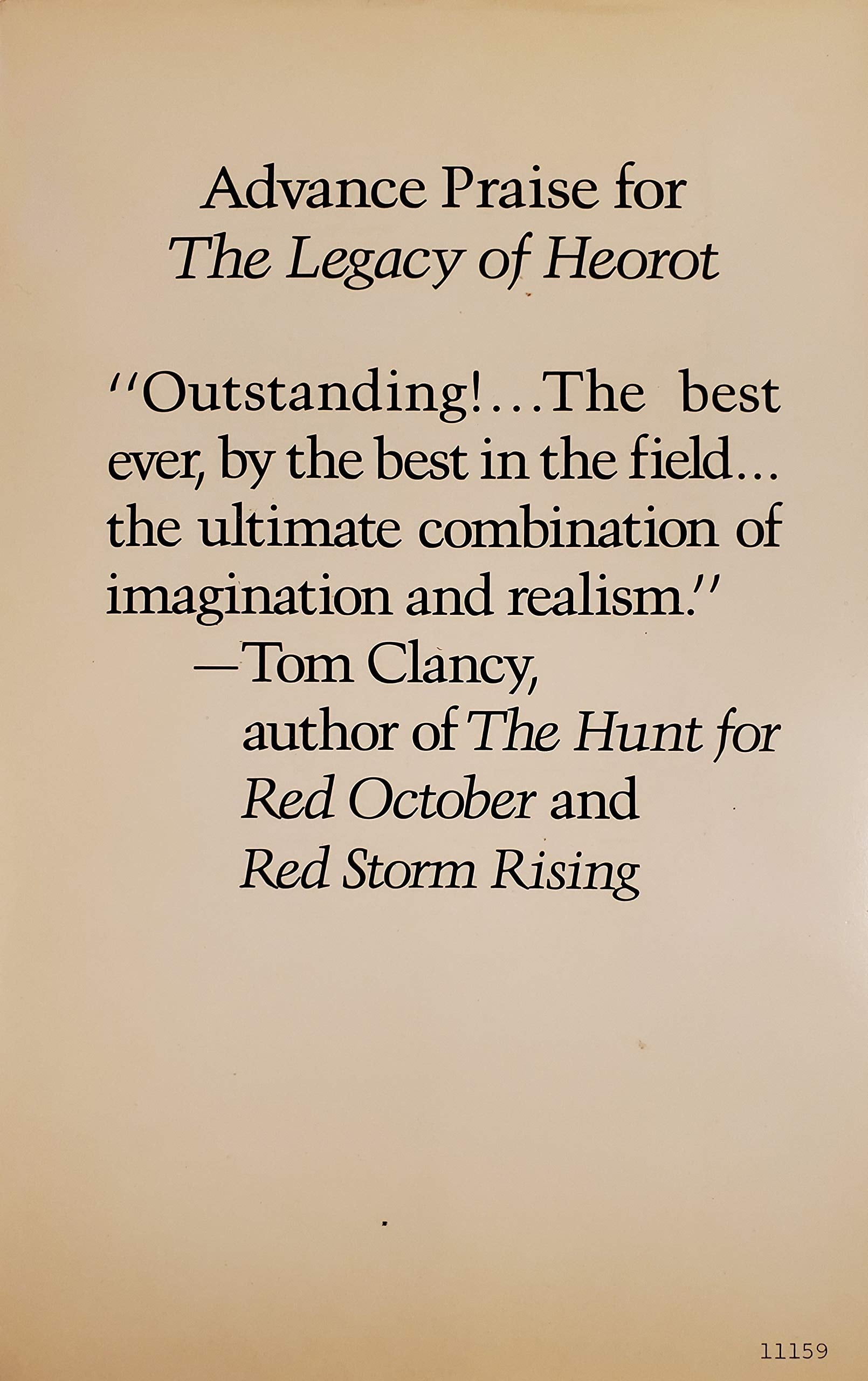 The Legacy of Heorot used book depot