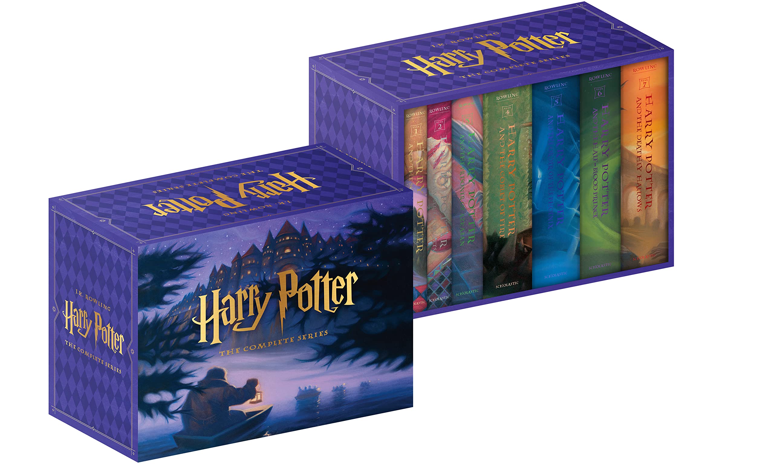 Harry Potter Hardcover Boxed Set: Books 1-7 (Slipcase) used book depot
