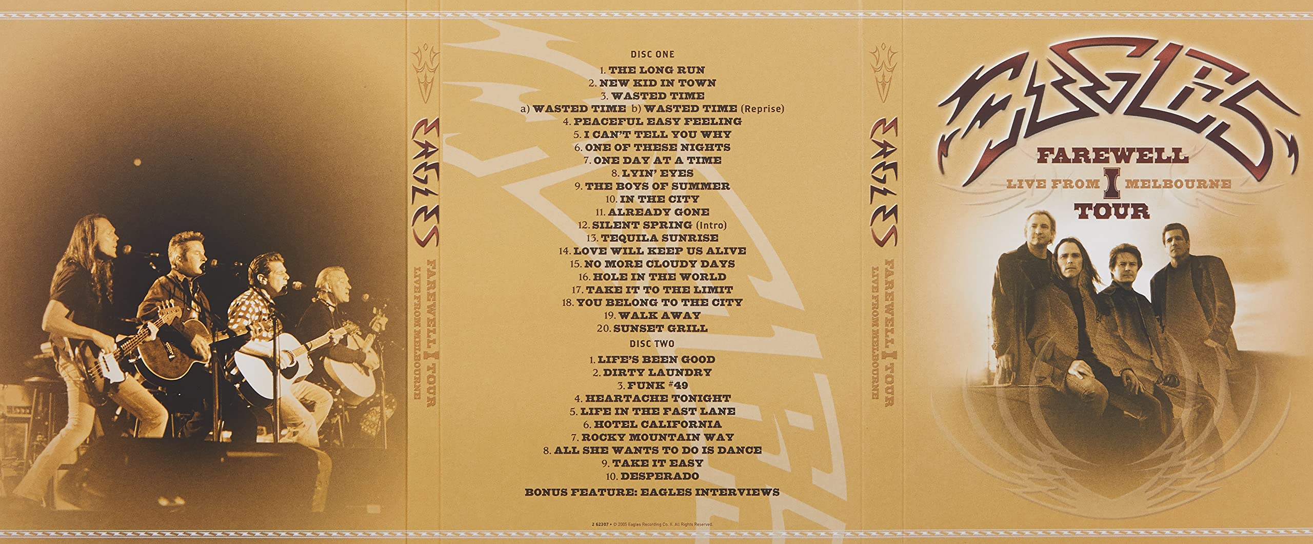 Eagles Farewell 1 Tour - Live From Melbourne used book depot