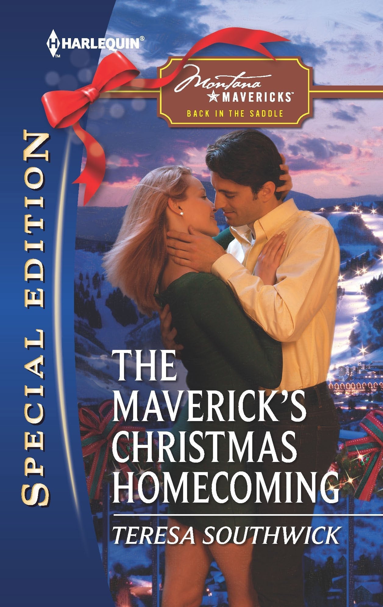 The Maverick's Christmas Homecoming: Now a Harlequin Movie, Christmas with a View! used book depot