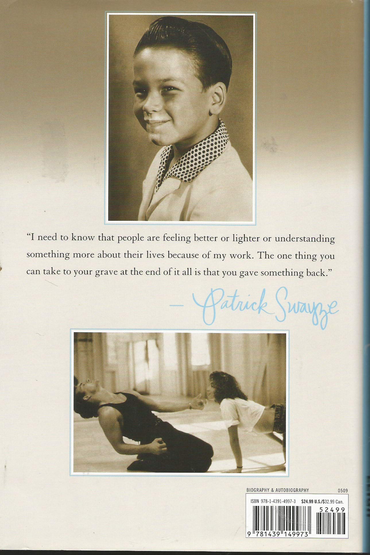 Patrick Swayze: One Last Dance used book depot