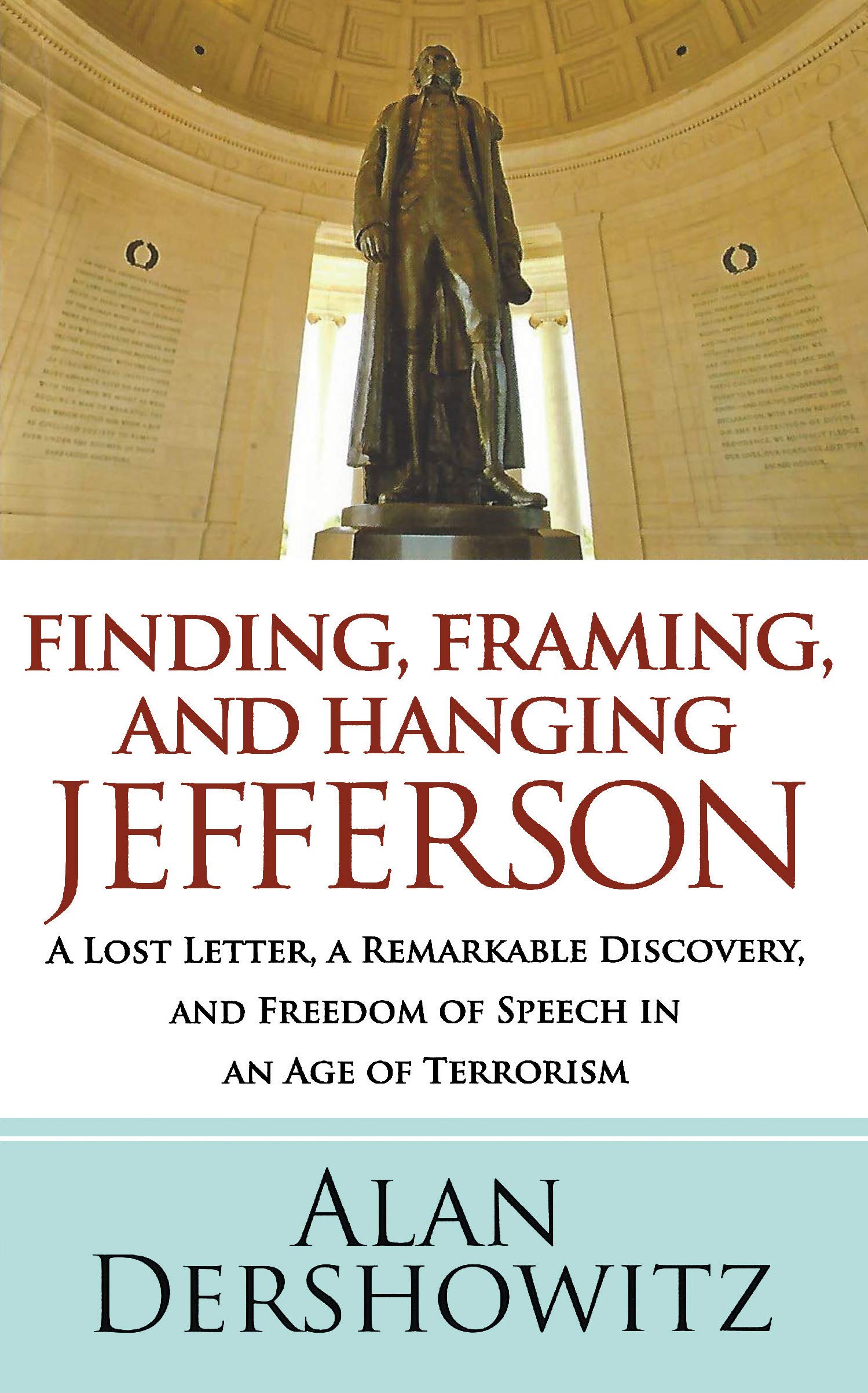 Finding Jefferson: A Lost Letter, a Remarkable Discovery, and Freedom of Speech in an Age of Terrorism used book depot