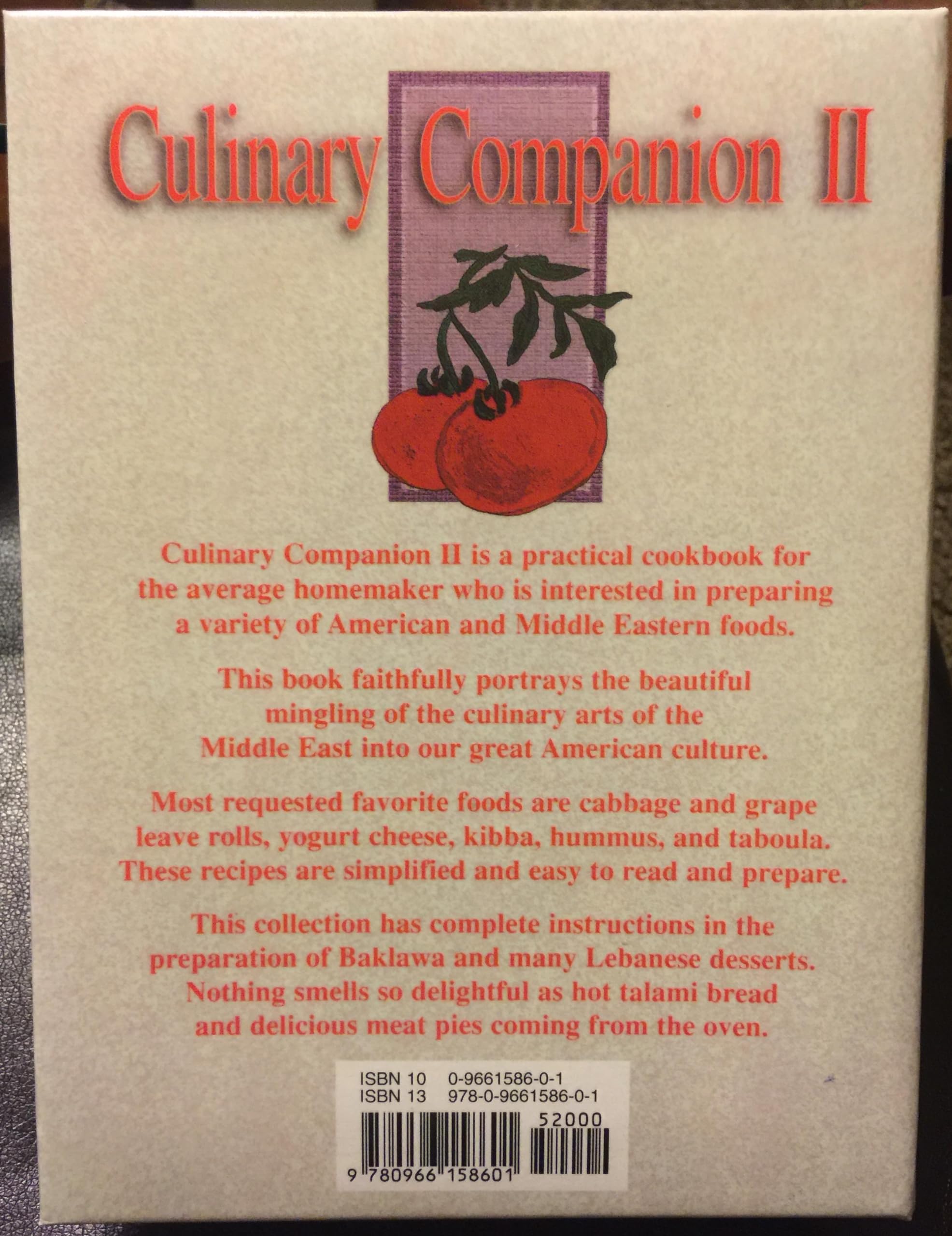 Culinary Companion II used book depot
