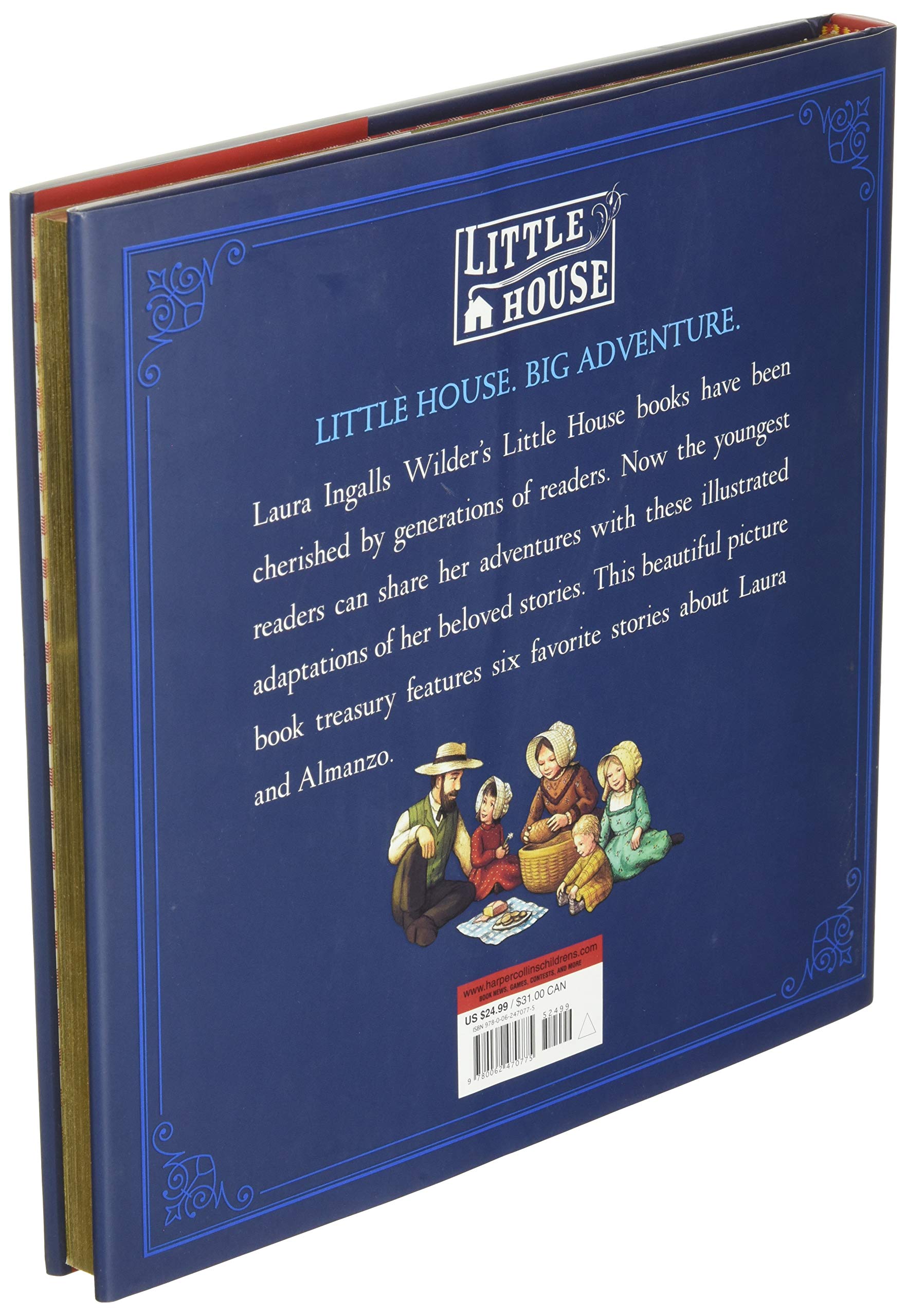 A Little House Picture Book Treasury: Six Stories of Life on the Prairie used book depot