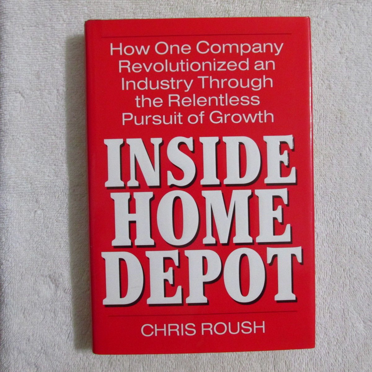 Inside Home Depot used book depot