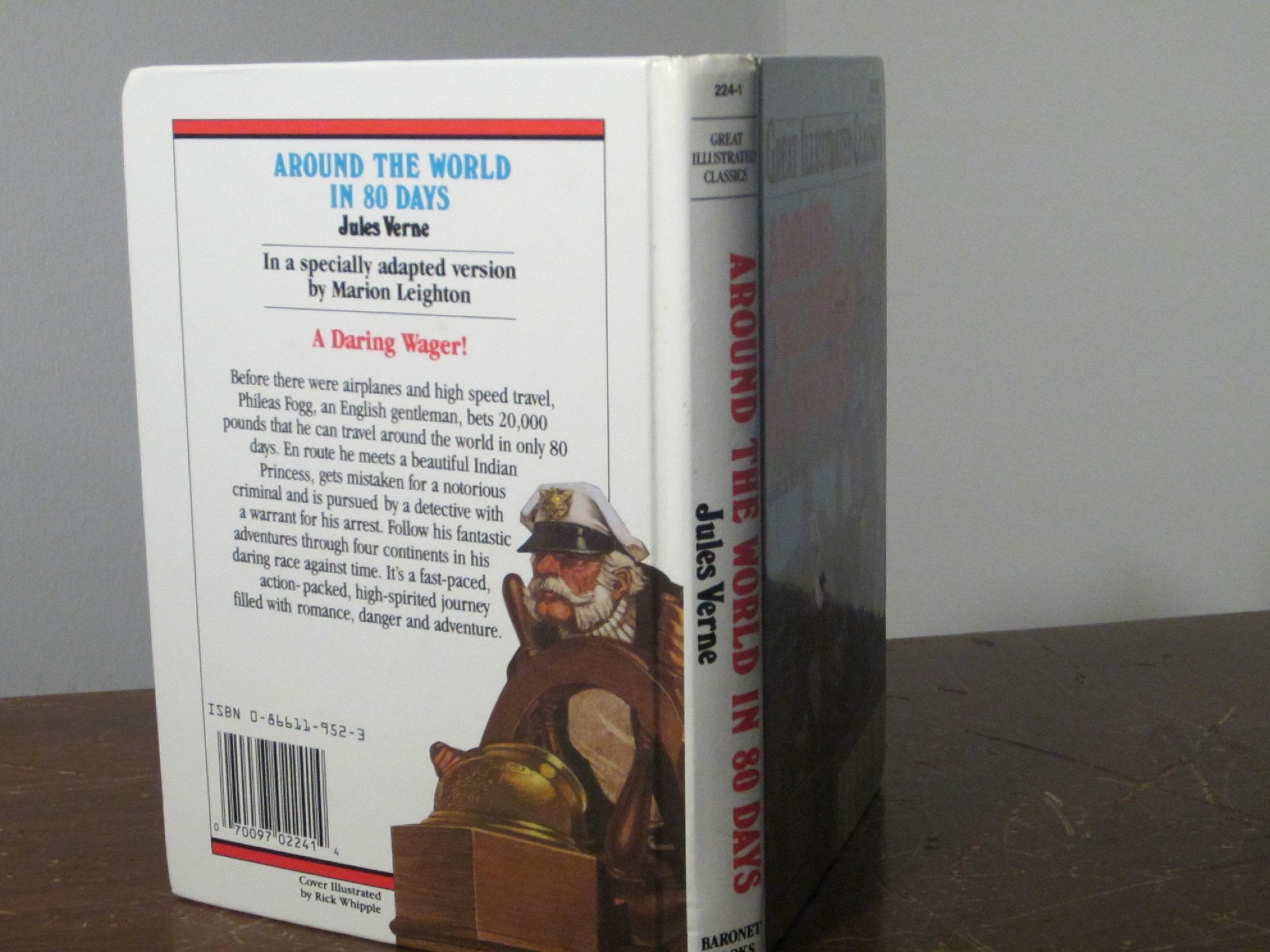 Around the World in 80 Days (Great Illustrated Classics) used book depot