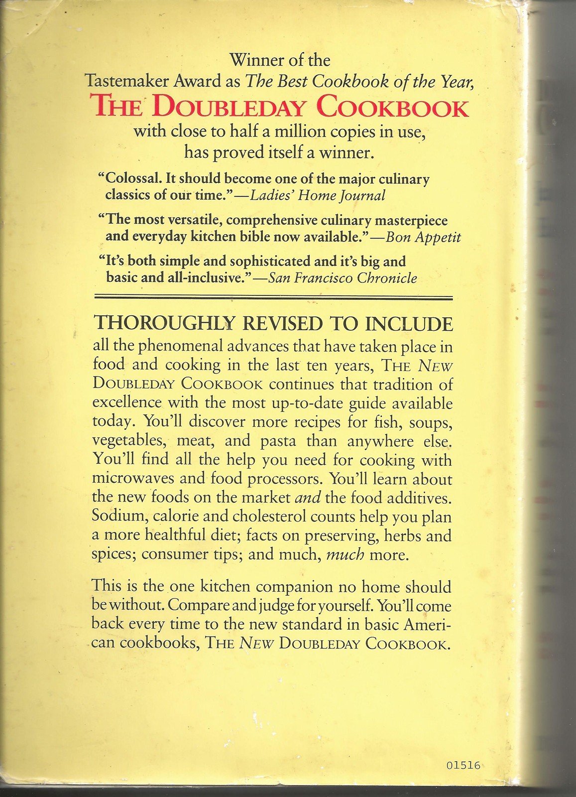 The New Doubleday Cookbook used book depot