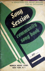 Song Session Community Song Book. used book depot