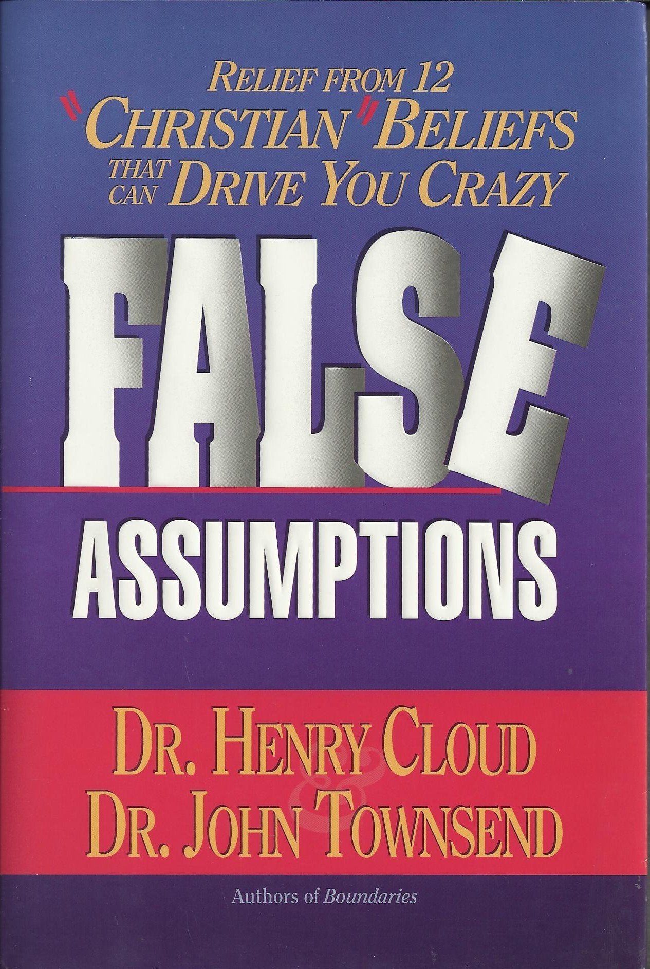 False Assumptions used book depot