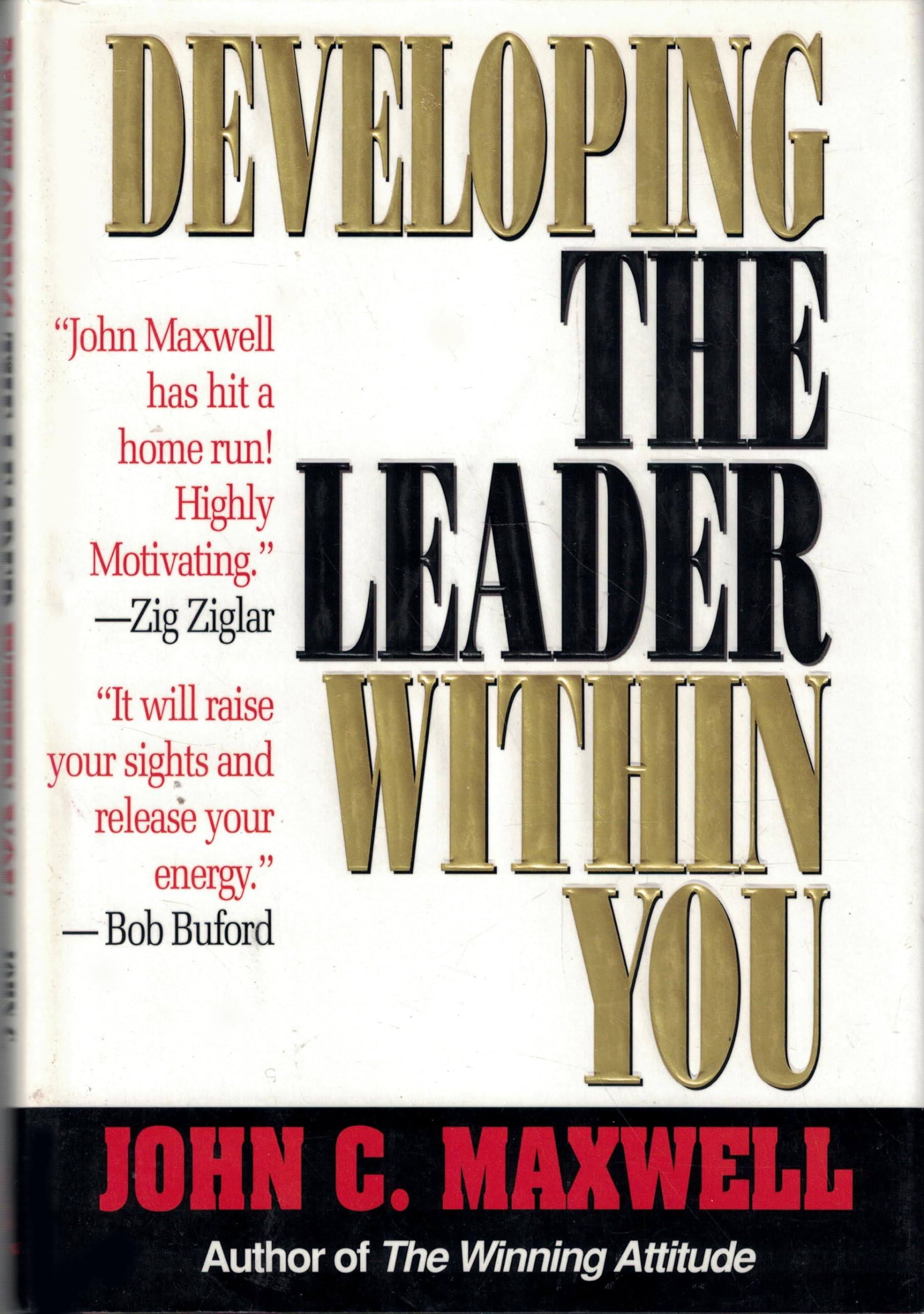 Developing the Leader Within You used book depot