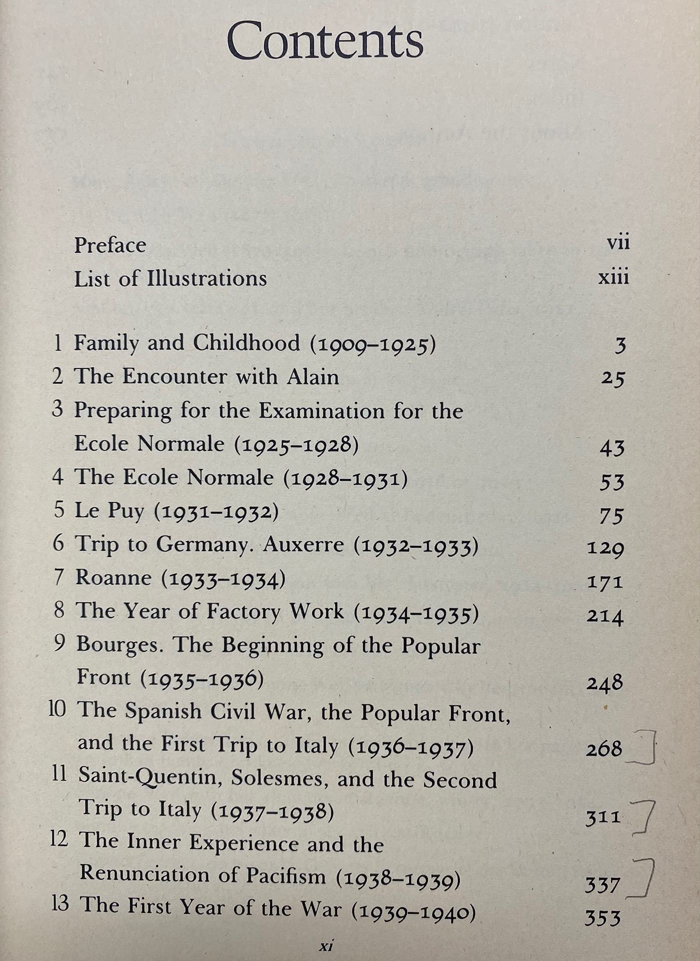 Simone Weil a Life used book depot