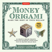 Money Origami Kit: Make the Most of Your Dollar: Origami Book with 60 Origami Paper Dollars, 21 Projects and Instructional Video Downloads used book depot