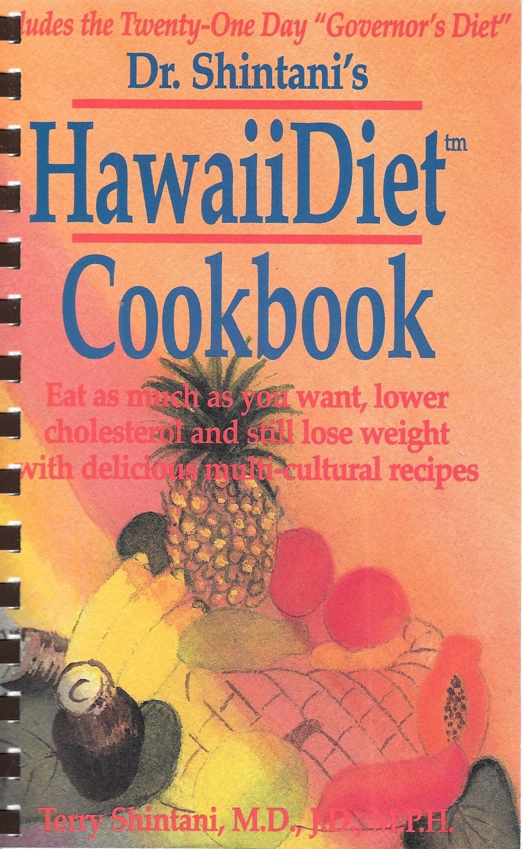 Hawaii Diet Cookbook by Terry Shintani used book depot