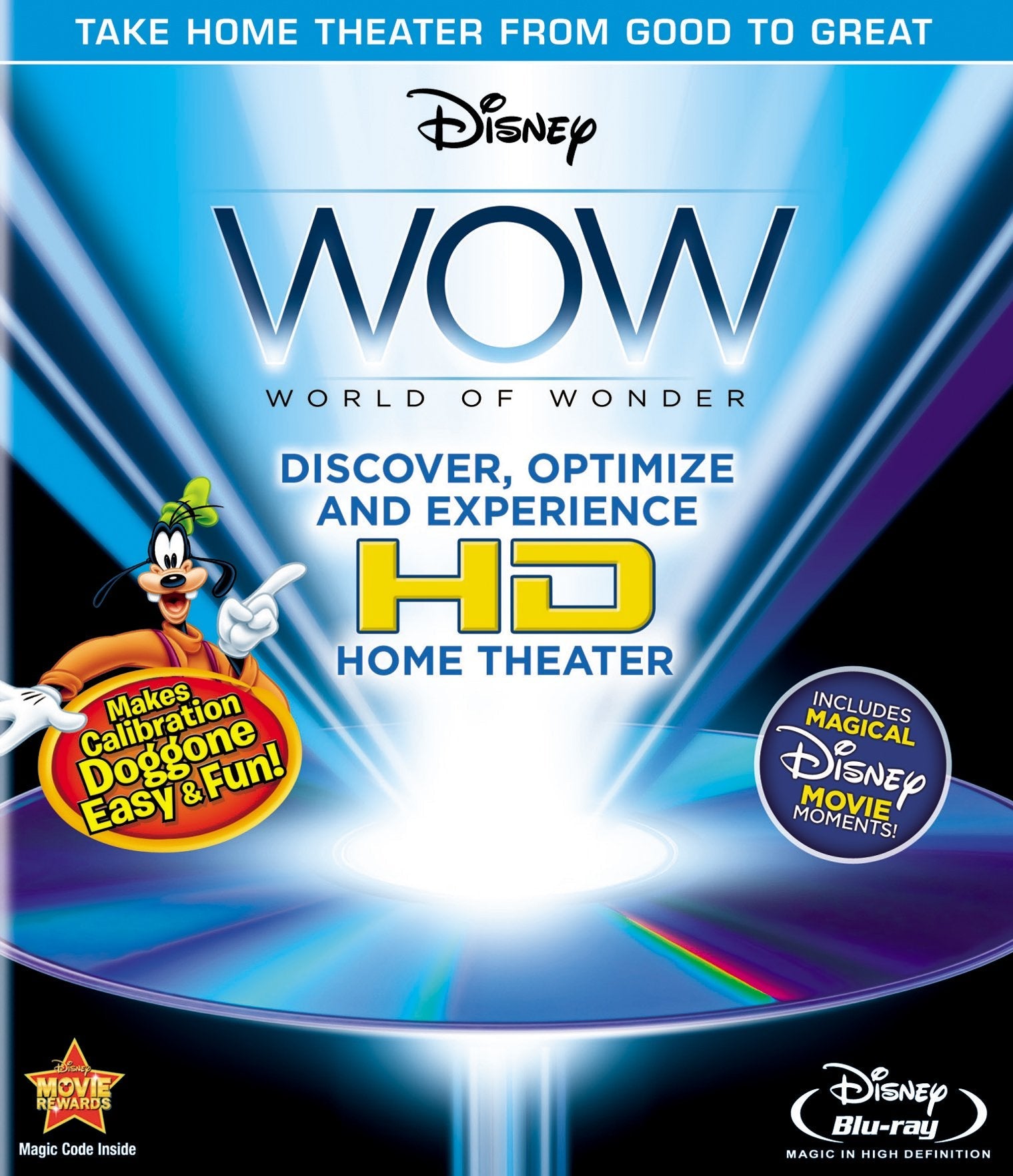 Disney WOW: World of Wonder (Single-Disc Blu-ray) used book depot