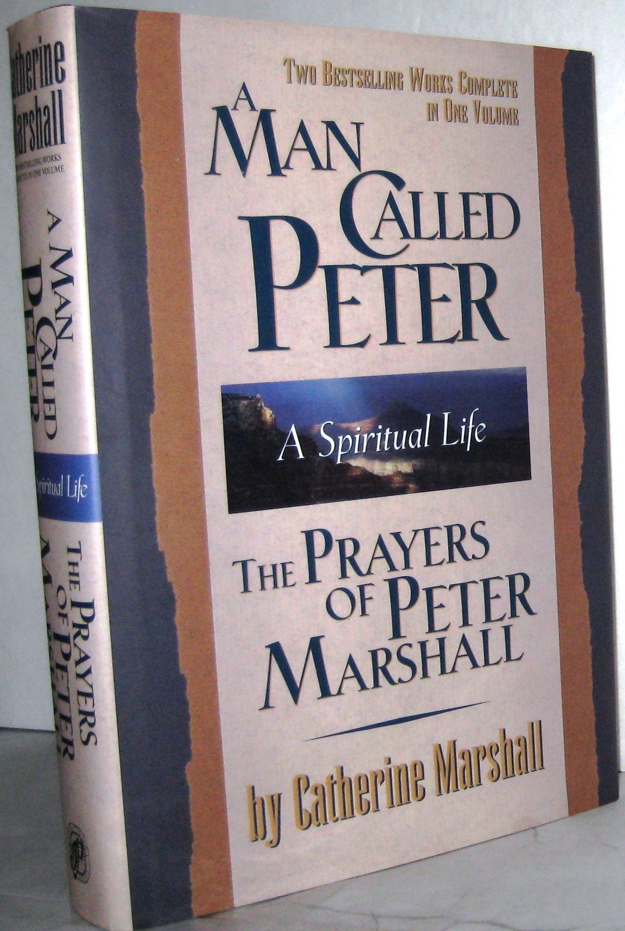 A Man Called Peter and the Prayers of Peter Marshall: A Spiritual Life used book depot