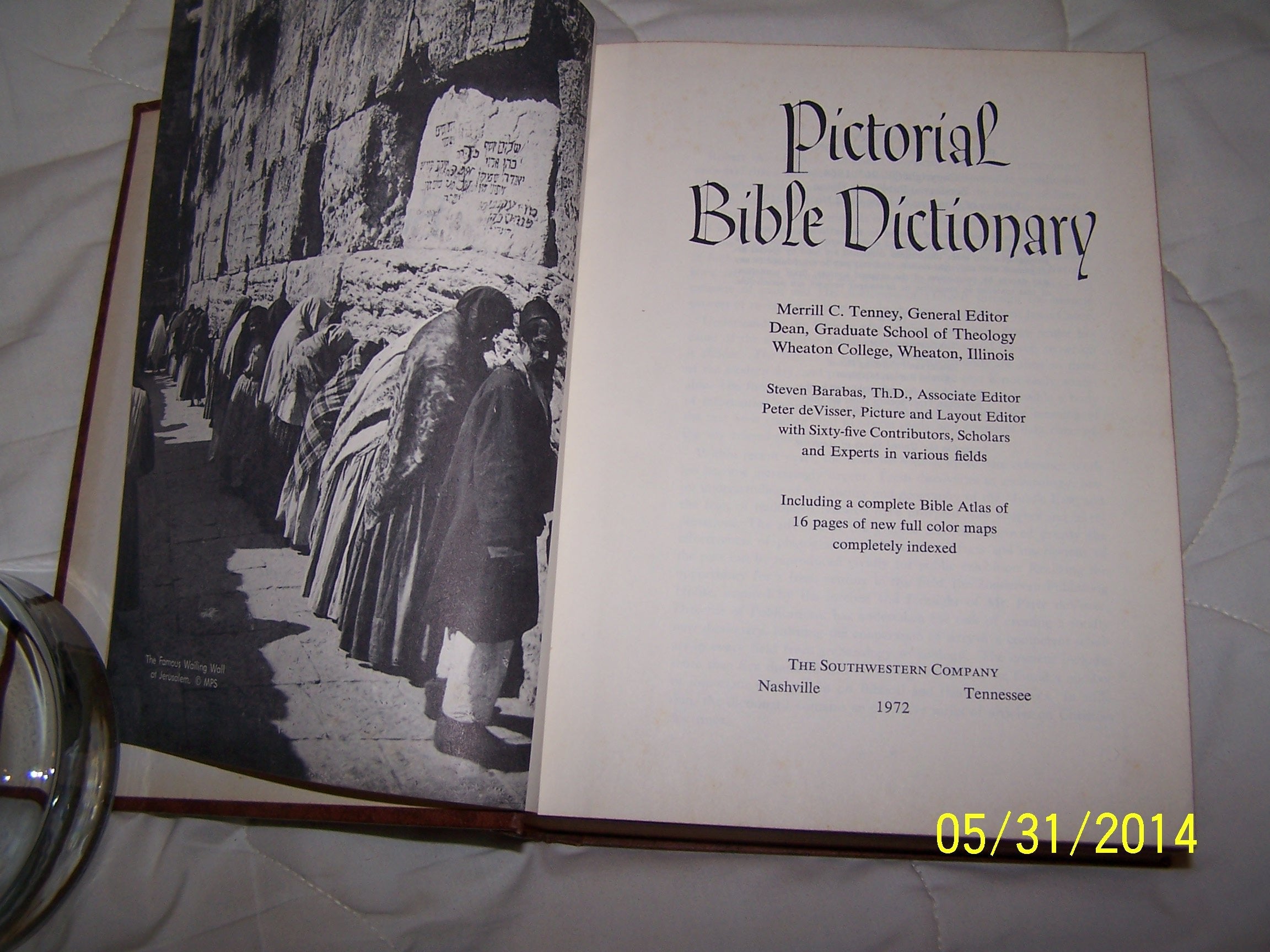 Pictorial Bible Dictionary With Topical Index