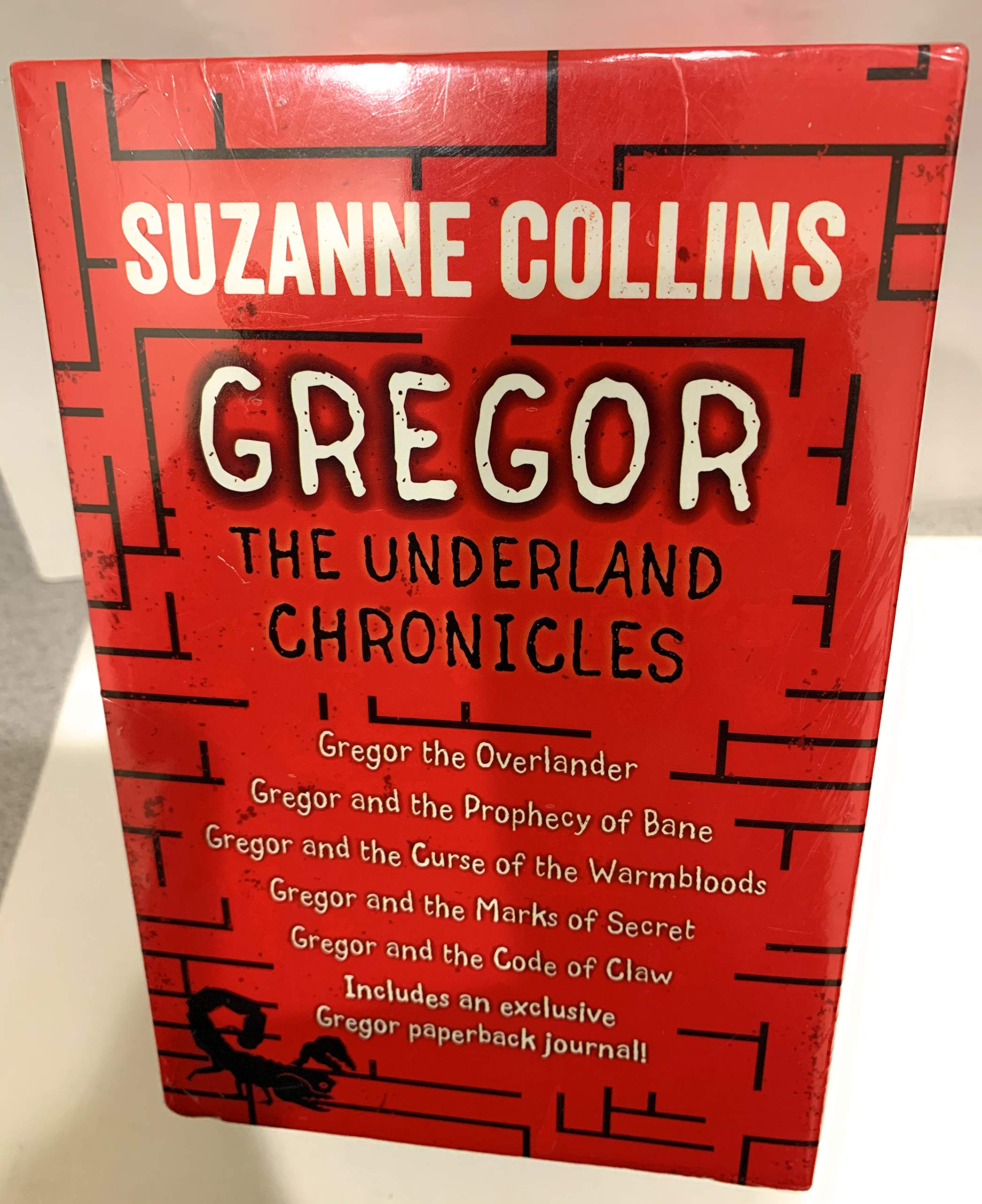Gregor The Underground Chronicles 6-Pack Boxed Gift Set: Books #1-5 Plus an Exclusive Journal used book depot