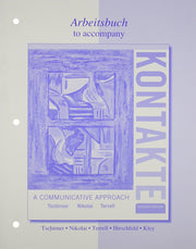 Workbook/Laboratory Manual for Kontakte used book depot