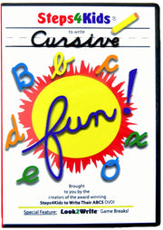 Steps4kids to Write Cursive [DVD] used book depot