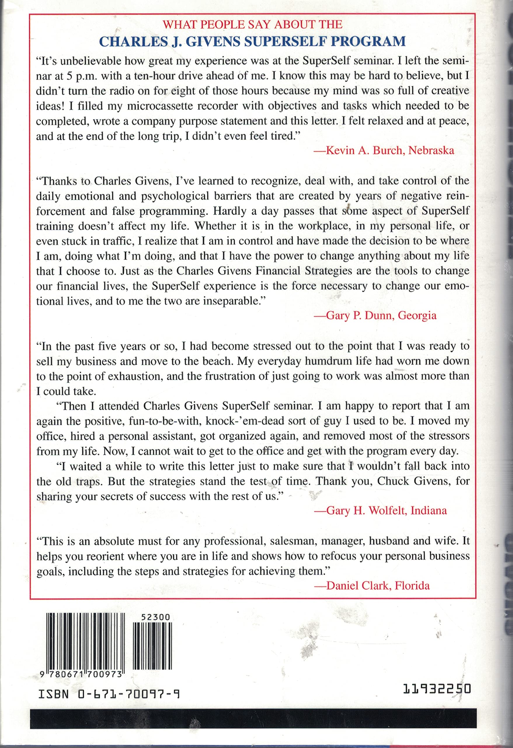 Super Self: Doubling Your Personal Effectiveness used book depot