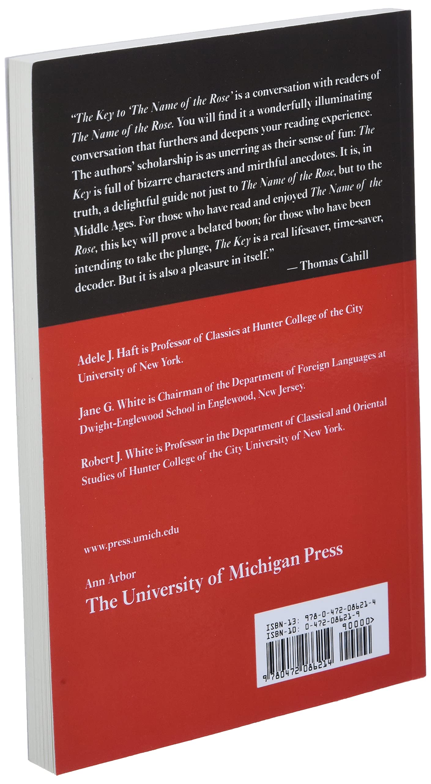 The Key to The Name of the Rose: Including Translations of All Non-English Passages (Ann Arbor Paperbacks) used book depot