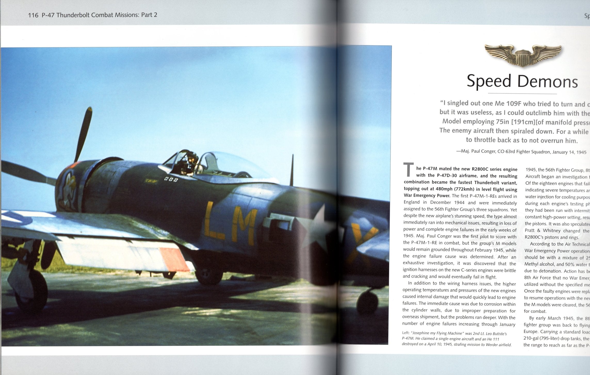 P-47 Thunderbolt Combat Missions used book depot