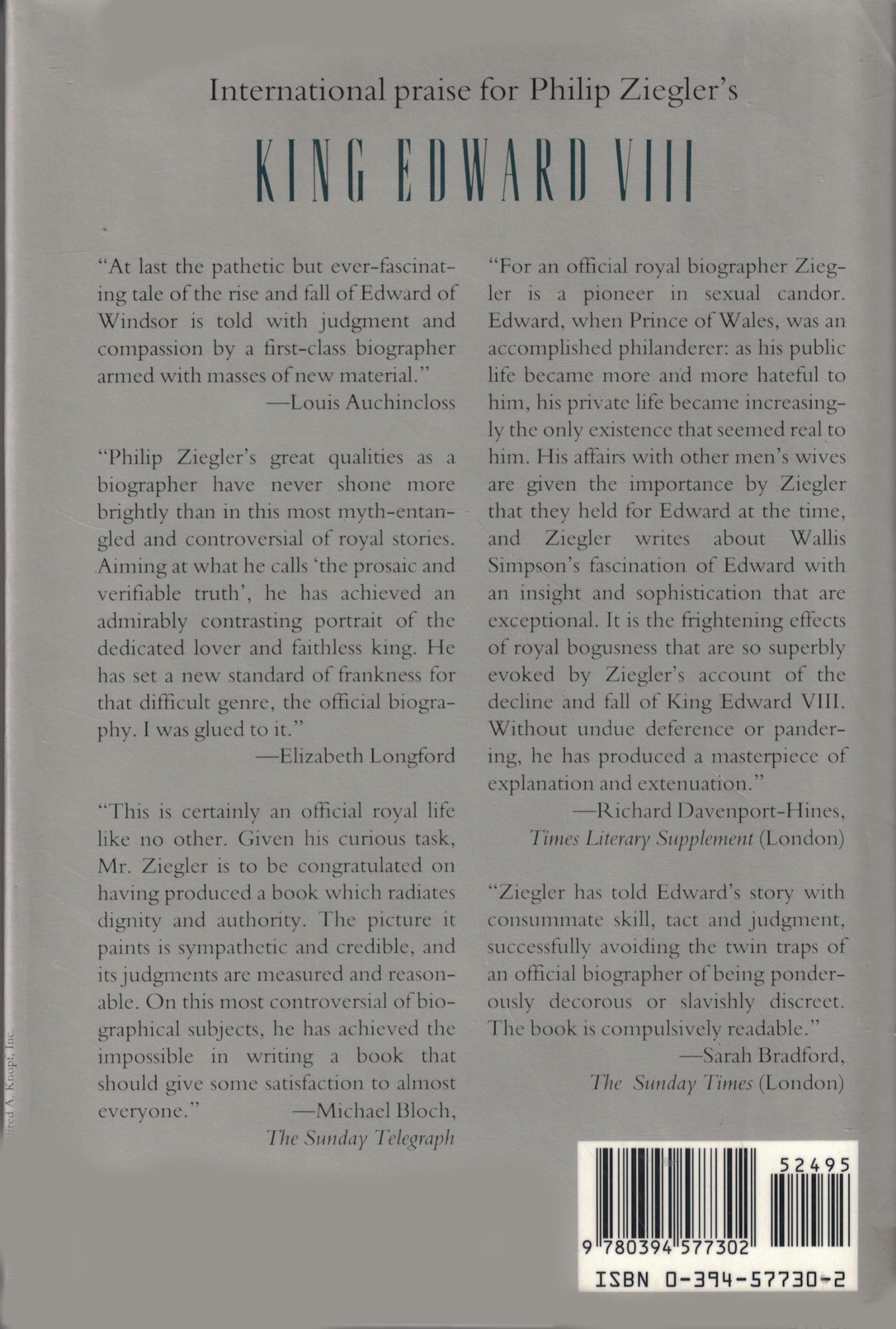 King Edward VIII: A Biography used book depot