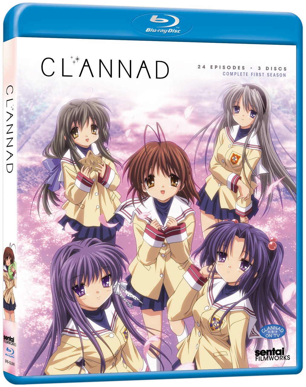 Clannad: Complete first season [Blu-ray] used book depot
