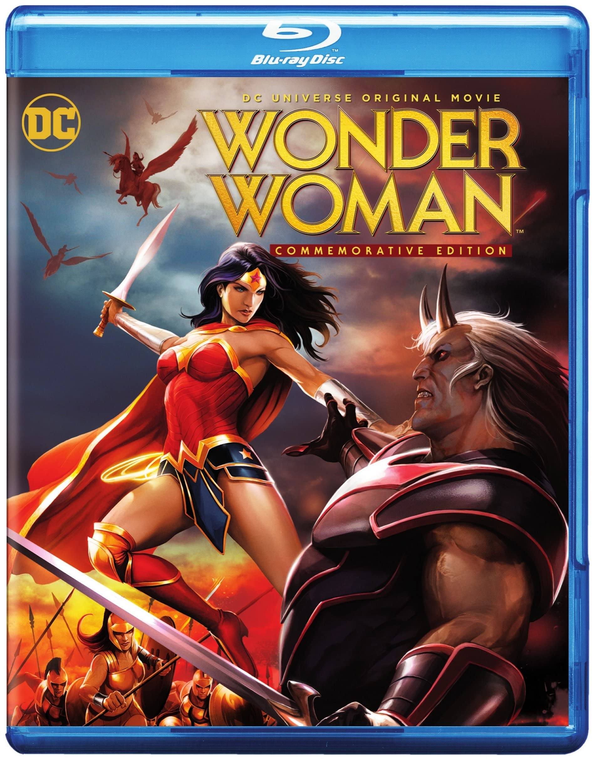 DCU: Wonder Woman Commemorative Edition MFV (Blu-ray) used book depot