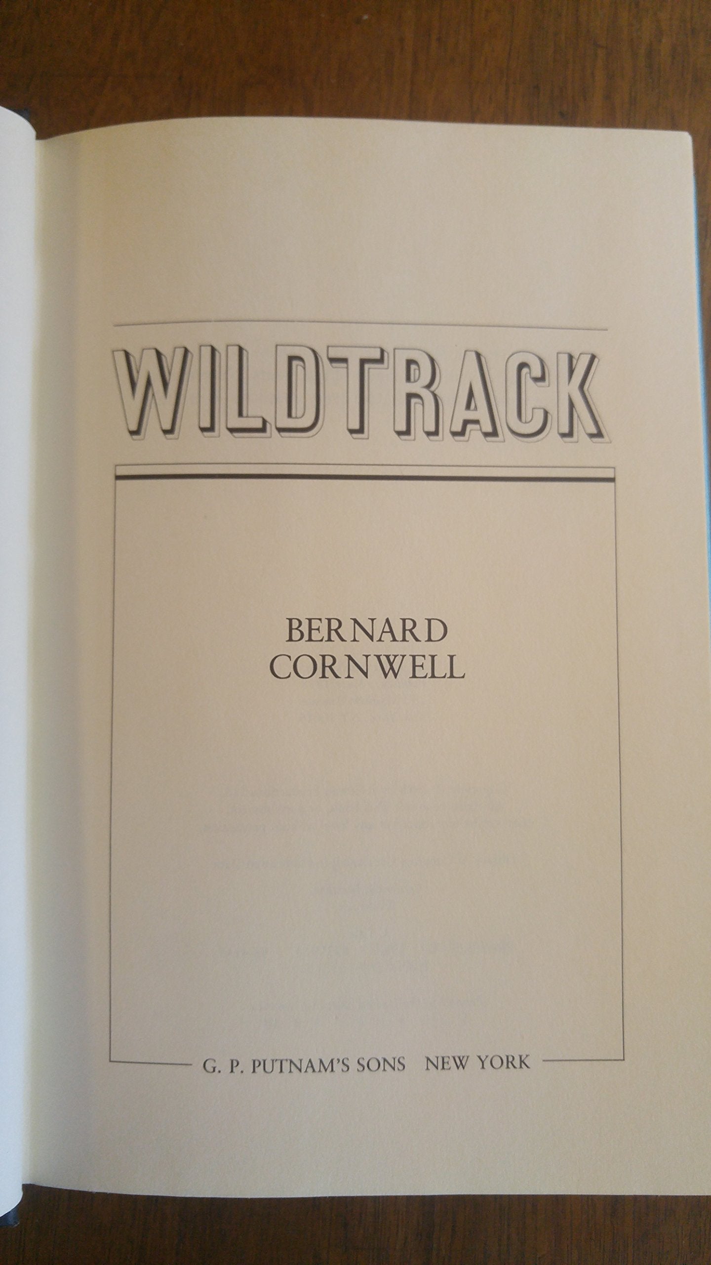 Wildtrack (The Thrillers #1) used book depot