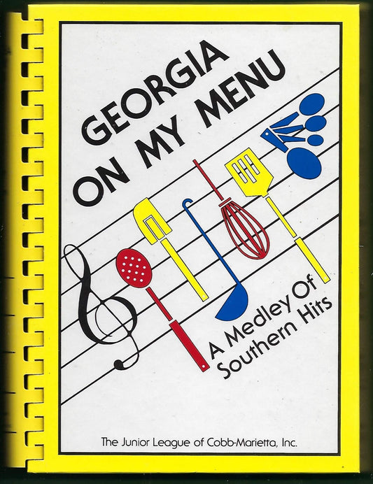 Georgia on My Menu [Plastic Comb] Junior League; The Junior League of CobbMarietta, Inc and Favorite, Recipes Press