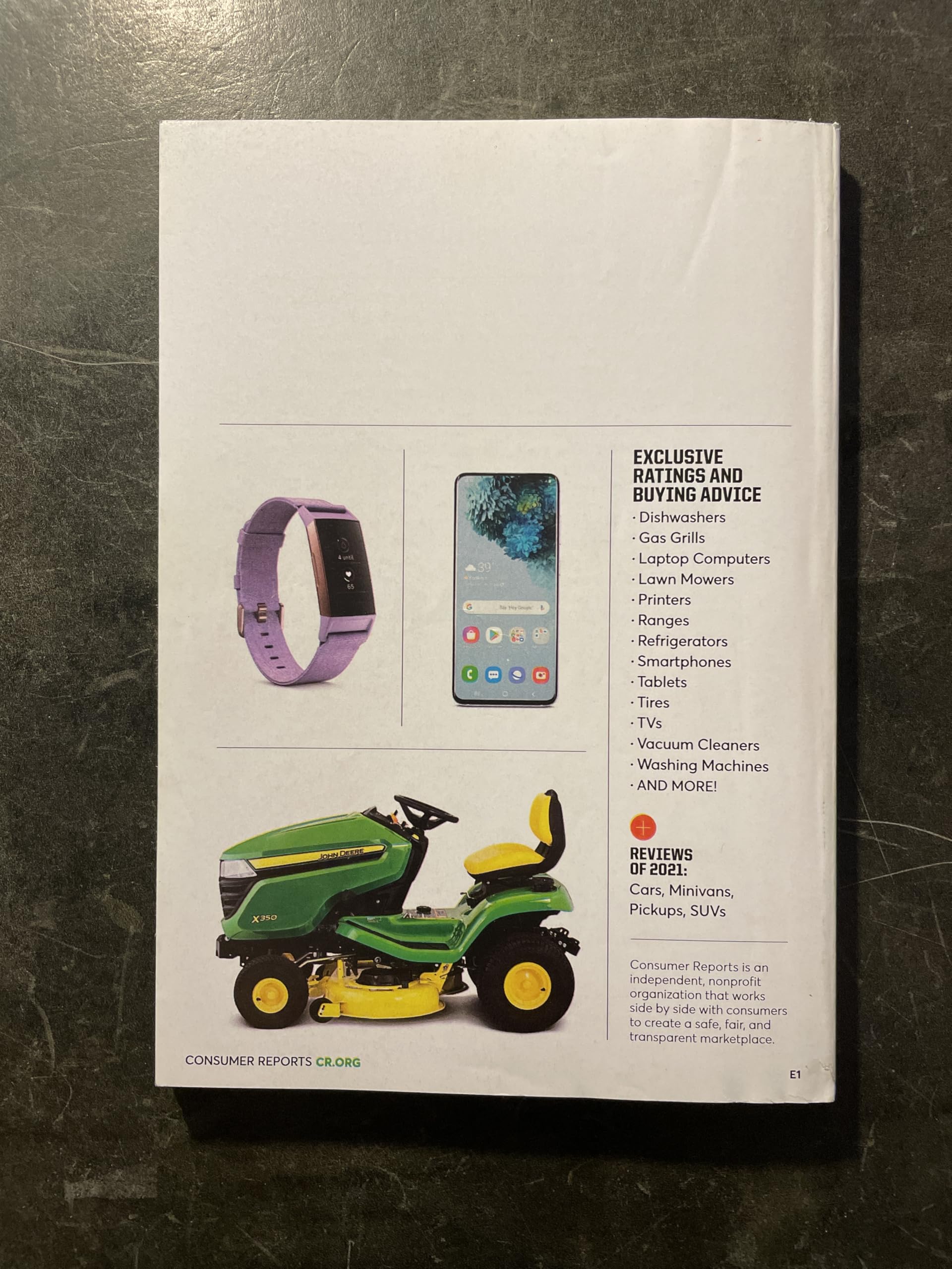 CONSUMER REPORTS BUYING GUIDE 2021 - - WHAT TO BUY & WHAT NOT TO BUY used book depot