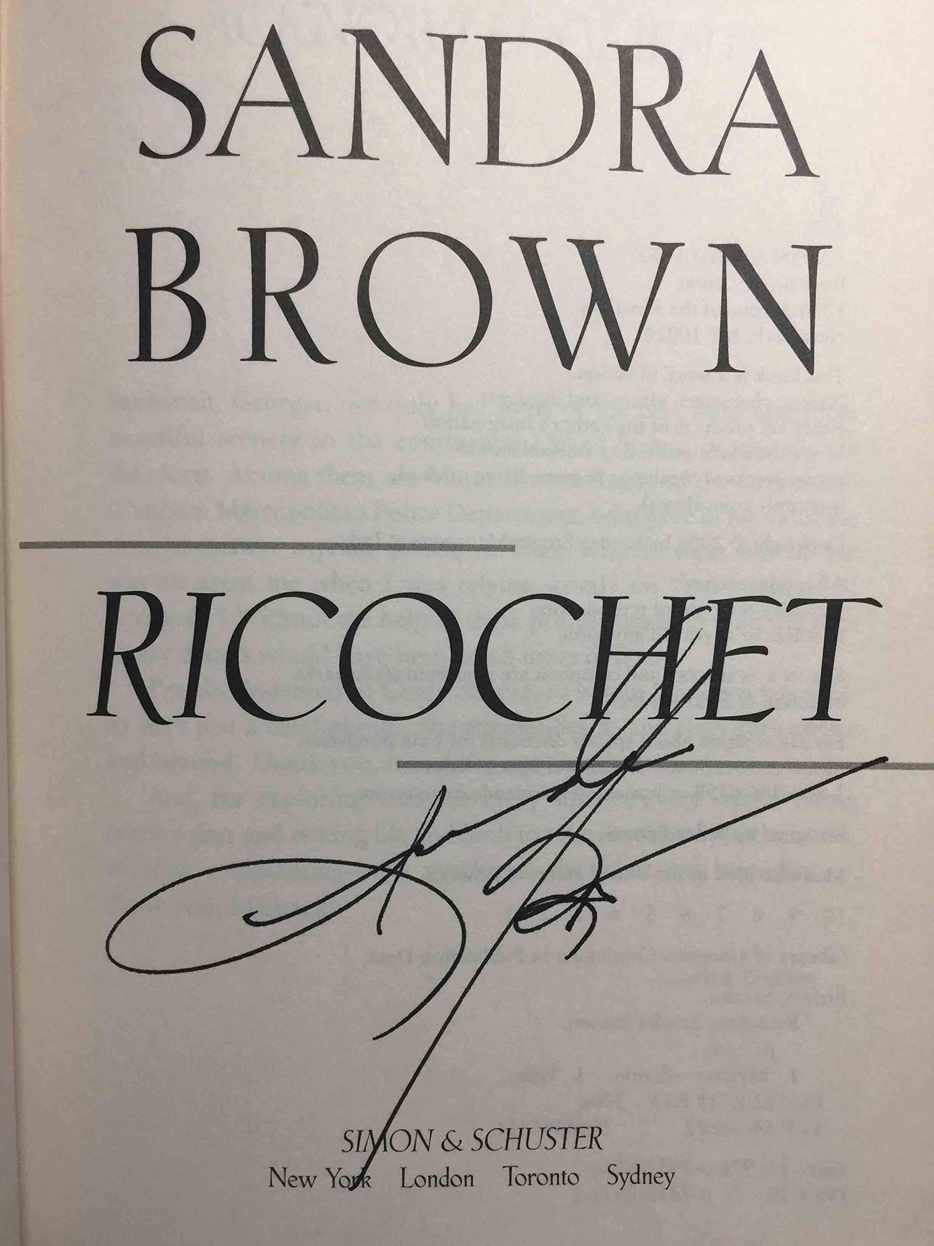 Ricochet: A Novel used book depot