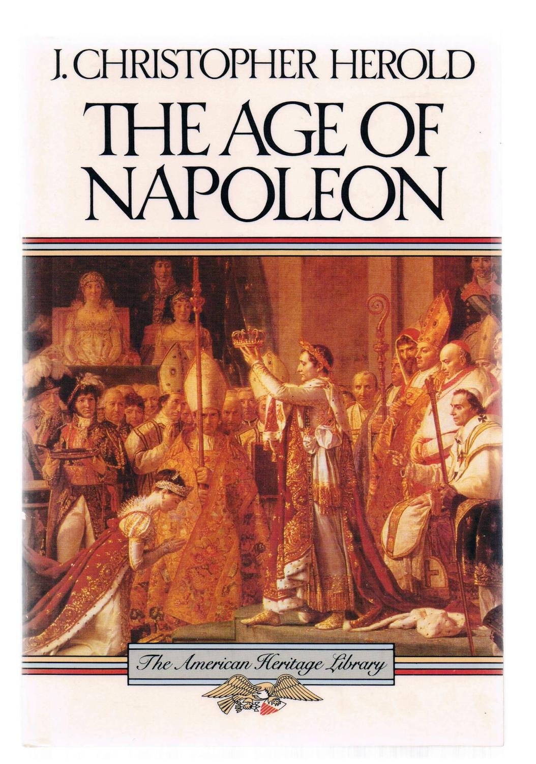 Age of Napoleon (American Heritage Library) used book depot