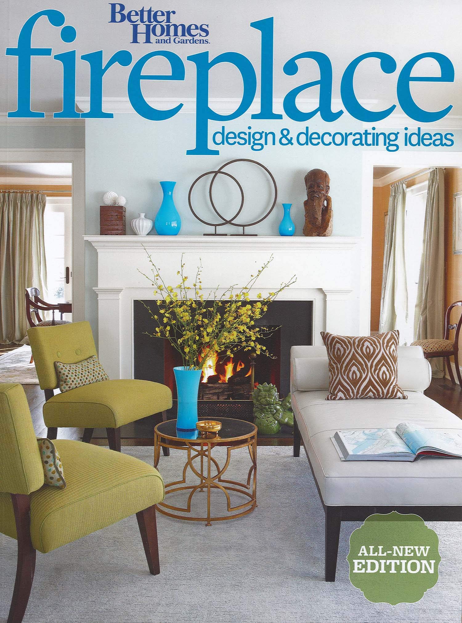 Better Homes and Gardens Fireplace Design & Decorating Ideas, 2nd Edition (Better Homes and Gardens Home) used book depot