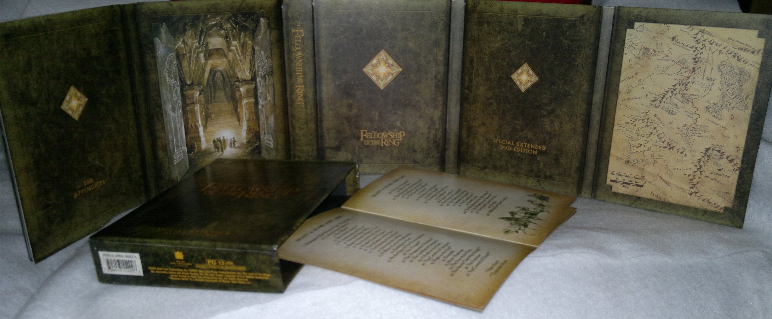 The Lord of the Rings: The Fellowship of the Ring (Four-Disc Special Extended Edition) used book depot