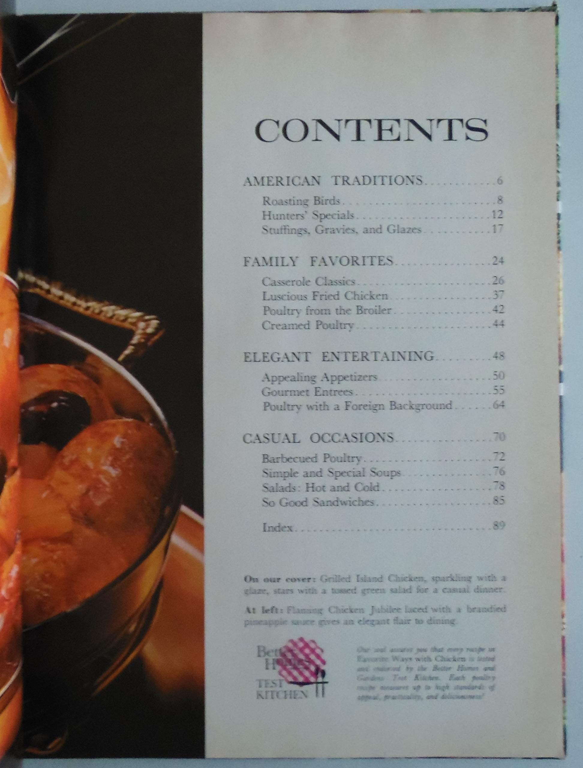 Better Homes And Gardens Favorite Ways With Chicken (Turkey, Duck And Game Birds)