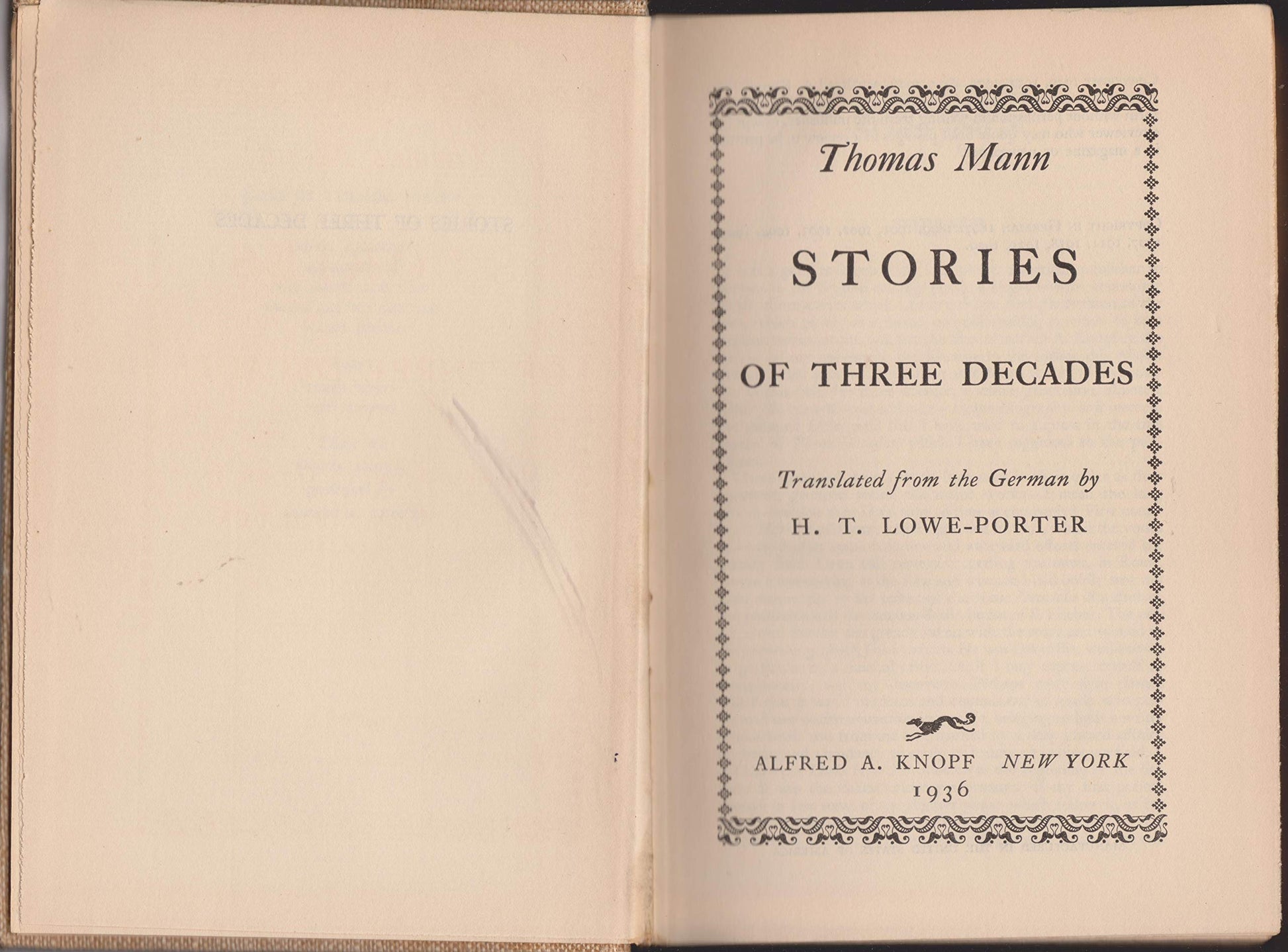Stories of three decades; used book depot