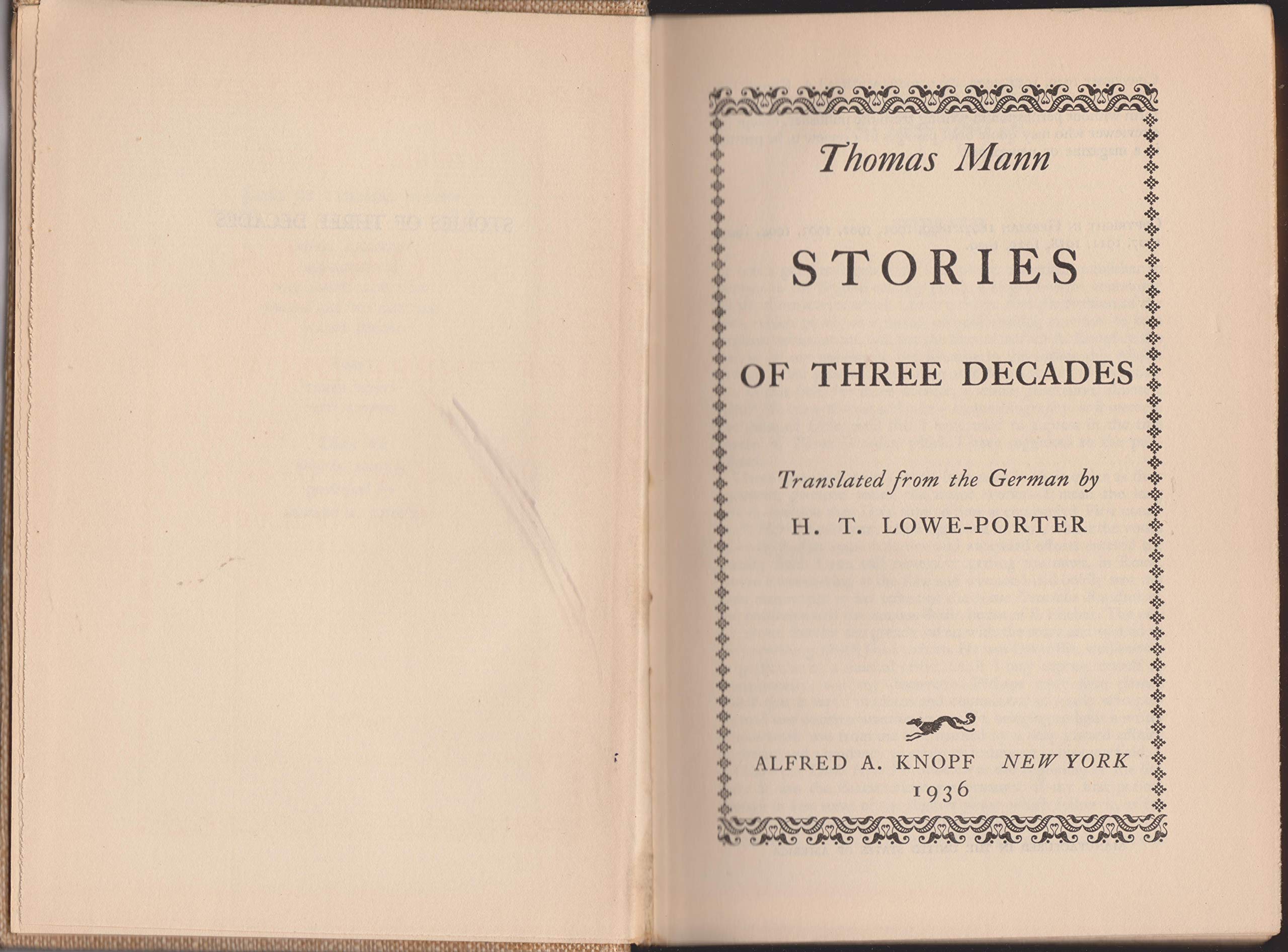 Stories of three decades; used book depot