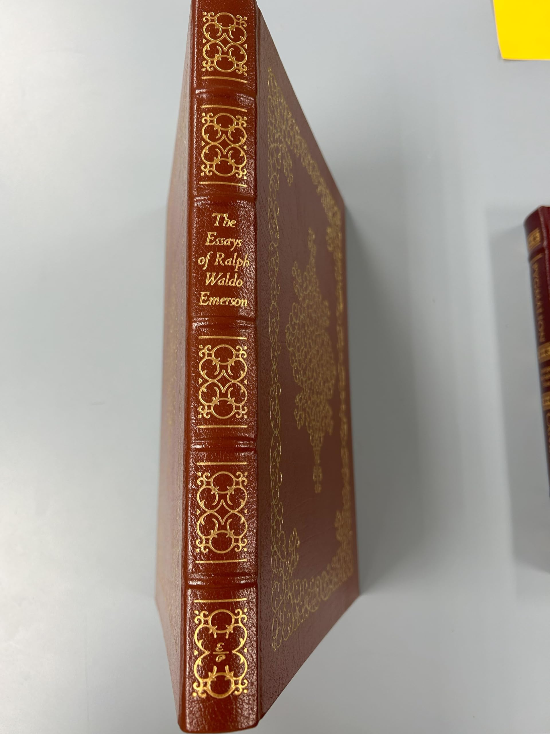 The Essays of Ralph Waldo Emerson The First and Second Series in One Volume (Collector's Edition) used book depot